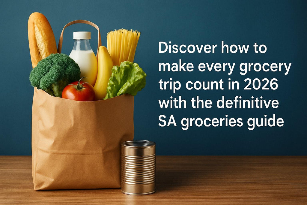 South African groceries guide for 2026 shoppers featuring authentic SA food products and staples in New Zealand and Australia