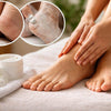 variety of foot masks in packaging for exfoliation hydration and detoxification