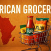 High-quality photo of diverse African grocery products showcasing staple ingredients and regional spices for African Grocery Guide 2026