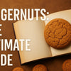 high-quality realistic photograph of assorted gingernut biscuits in a variety of brands and packaging