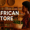 Maggi stock cubes and seasonings displayed in an African store aisle with vibrant packaging.