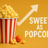 High-quality close-up image of Sweet As Popcorn highlighting its crunchy texture and vibrant packaging in New Zealand 2026