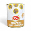360 Food Solutions Escargot in Brine - 800g Tin