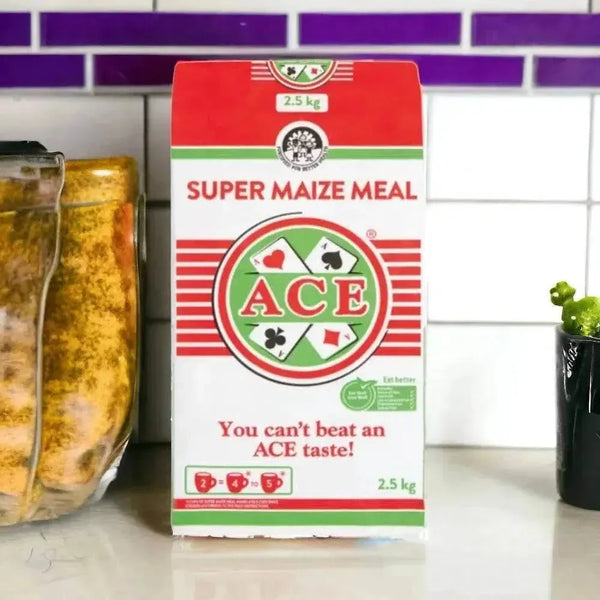 ACE Maize Meal 2.5kg pack with freshly milled high-quality maize meal for baking