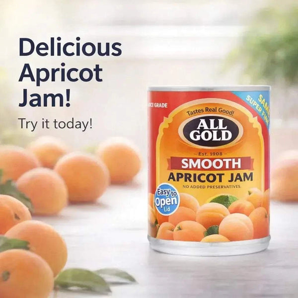 All Gold Jam - Apricot Smooth 450g Facebook Ad