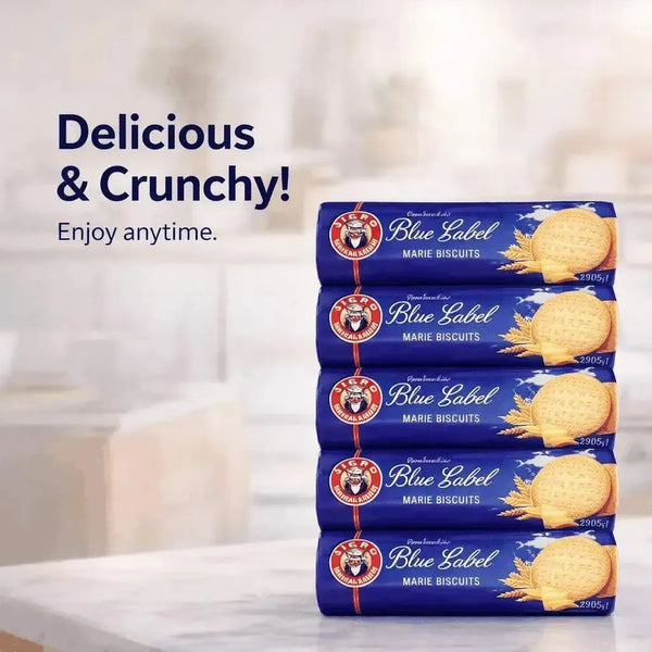 Bakers Blue Label Marie Biscuits (Pack of 12 x 200g) Facebook Ad