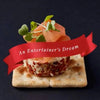 Bakers Cream Crackers with toppings, showcasing a versatile and savory snack option.