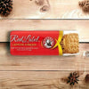 Bakers Red Label Lemon Creams biscuits - 200g package on wooden surface, showcasing zesty lemon cream flavor.