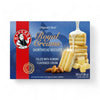 Bakers Royal Creams Shortbread Biscuits 280g box with almond flavor cream.