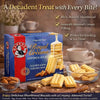 Bakers Royal Creams shortbread biscuits with almond-flavored cream filling in 280g pack