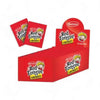 Baxtons Sherbet Red Tongue packaging with sachets and display box.