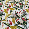 Tablecloth - Beige with Pink & Mustard Tropical Flowers - Something From Home - South African Shop