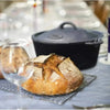 Best Duty #12 cast-iron bake pot 5.0L sturdy pre-oiled versatile cookware
