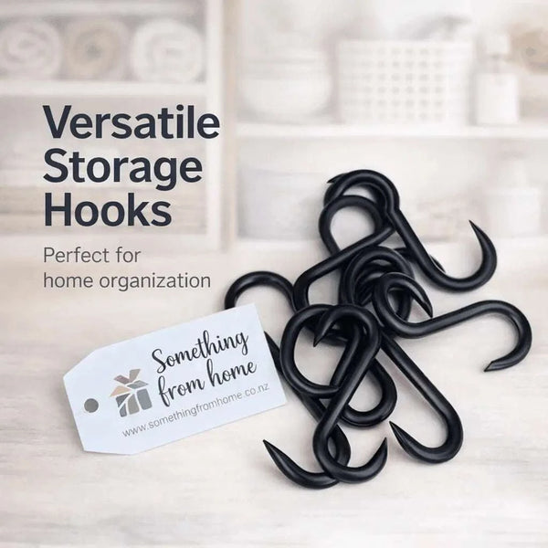 Biltong Hooks Plastic - Pack of 10 - Black Facebook Ad
