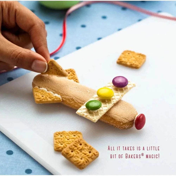 Bakers Boudoir Original Finger Biscuits with toppings on a white surface, showcasing their versatility and buttery texture.