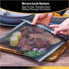 Braai Sakkie black non-stick mesh grilling bag for outdoor cooking and braai