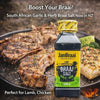 Jan Braai Braai Salt Garlic Herb 230g shaker bottle for seasoning lamb chicken fish and vegetables