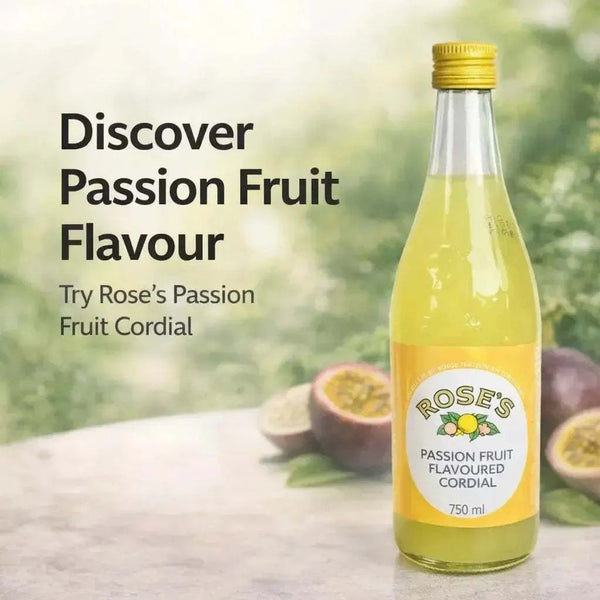 Brookes Roses Cordial - Passionfruit 750ml Facebook Ad
