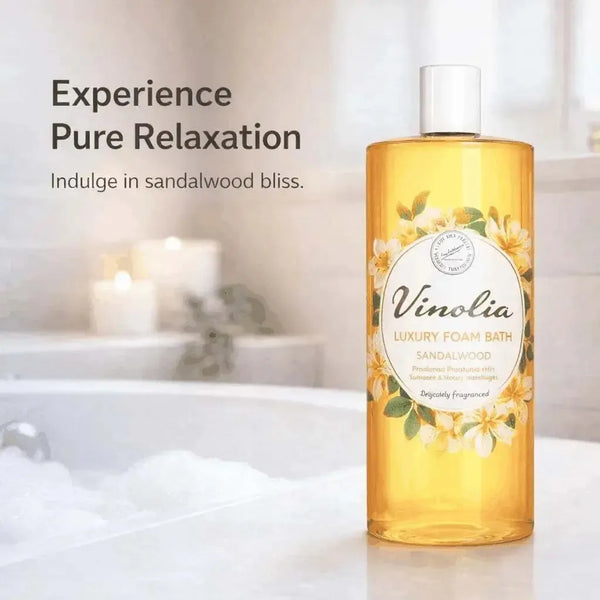 Vinolia Foam Bath (Sandalwood) - 1L Facebook Ad