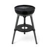 Portable CADAC Carri Chef 40 gas BBQ with dome, ideal for camping and picnics.