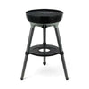 Portable CADAC Carri Chef 40 BBQ with dome, built-in thermometer, adjustable legs, and carry bag for outdoor grilling