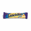 Cadbury Lunch Bar Dream white chocolate snack bar with crispy wafer, peanuts, crisped rice, and caramel, 48g pack