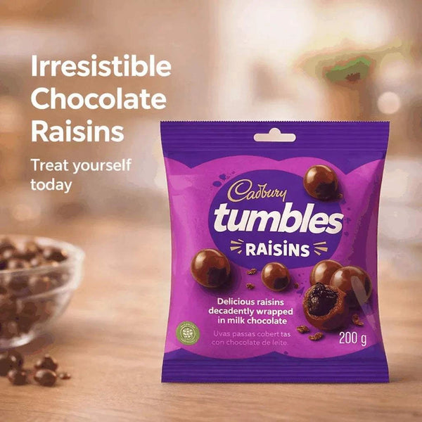 Cadbury Assortments - Tumbles - Raisin 200g Facebook Ad