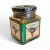 Calisto's Jalapeno Salsa 250ml bottle with fresh jalapenos and spices
