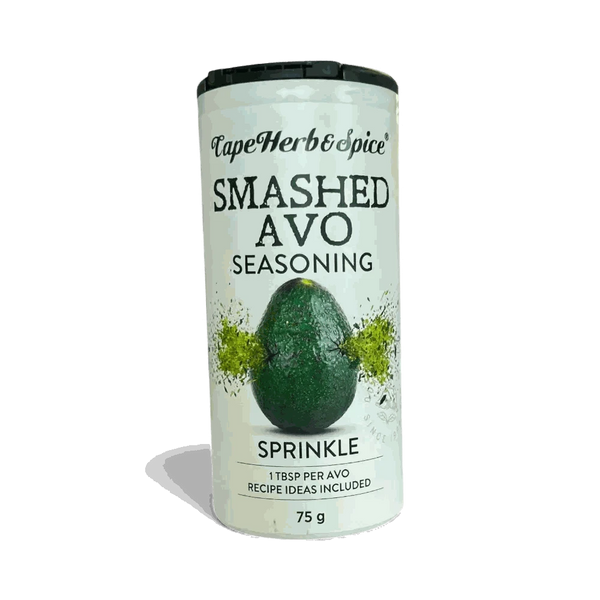 Cape Herb & Spice Smash Avo Seasoning 75g sprinkle for avocado and salads with garlic, herbs, and pink salt