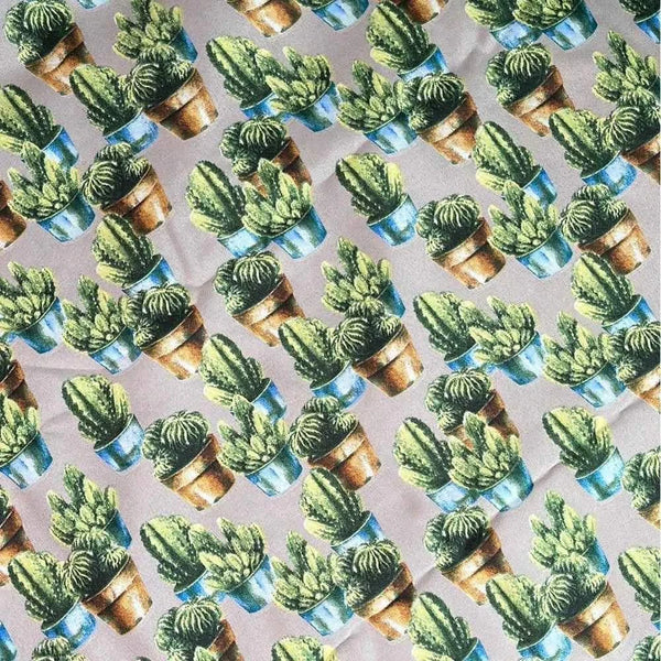 Beige Tablecloth with Baby Cacti - Something From Home - South African Shop
