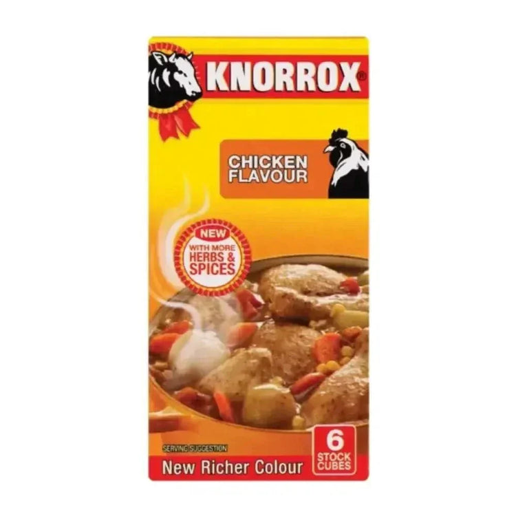 Knorrox Chicken Flavour Stock Cubes 60g pack
