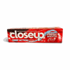 Closeup Deep Action Red Hot Toothpaste 125g tube with bold cinnamon flavor and deep cleaning action