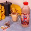 Clover Super M medium fat chocolate milk 300ml bottle with smooth creamy chocolate flavor