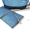 Blue Cotton Road Nappy Bag backpack with multiple compartments and side pockets for bottles