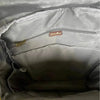 Mustard Cotton Road nappy bag backpack with front zip and side bottle pockets