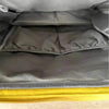 Cotton Road Nappy Bag mustard backpack with front zip and side bottle pockets
