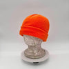 Orange Cotton Road Polar Fleece Beanie keeping head and ears warm