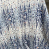 Scarf - Cream with Blue Pattern - Something From Home - South African Shop