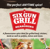 Crown National Six Gun Grill Spice Shaker 100g - Flavorsome seasoning for grilled meats and stews.