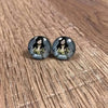 Various Girl Doll Earrings, 15mm diameter, sold in pairs