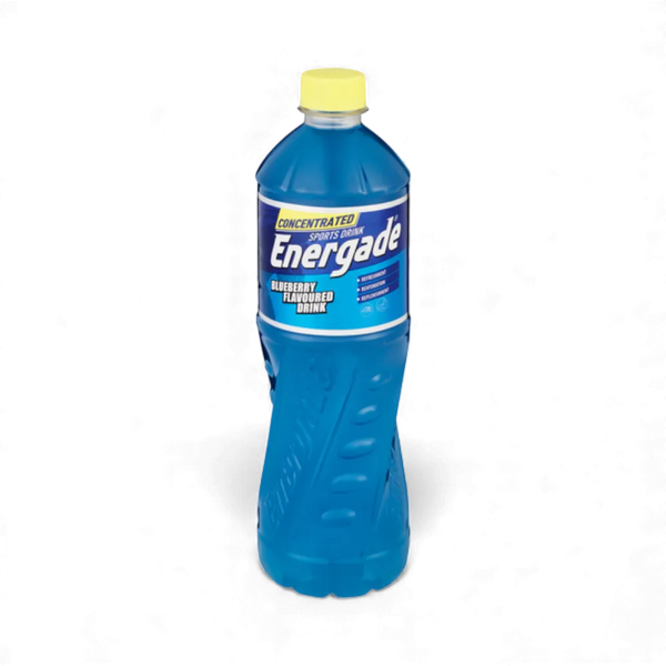 Energade Sports Drink Concentrate blueberry flavor 750ml bottle for hydration and electrolyte replenishment
