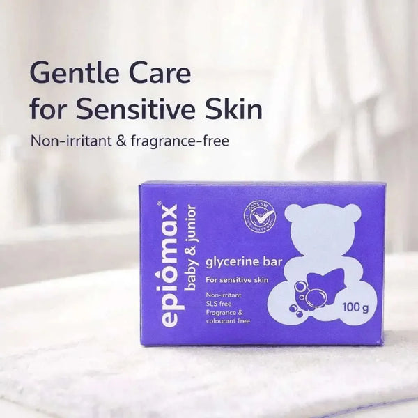 Epimax Baby & Junior Soap Glycerine Bar - 100g Facebook Ad
