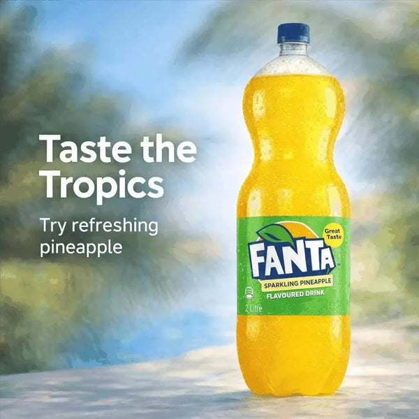Fanta Pineapple 2 Litre Facebook Ad
