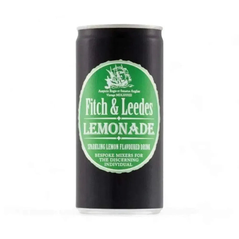 Fitch & Leedes Lemonade 200ml sparkling lemon drink bottle with citrus flavor