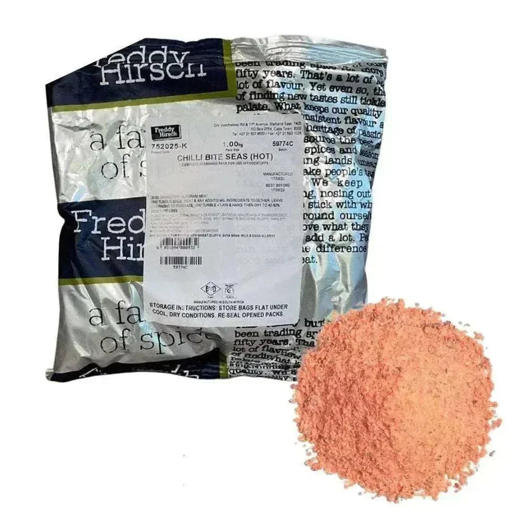 Freddy Hirsch Chilli bite Spice 1kg hot chilli seasoning for grilling and spicy recipes
