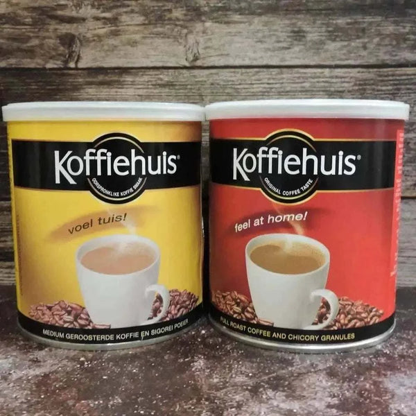 Koffiehuis Full Roast Coffee 250g pack with rich Arabica and Robusta blend