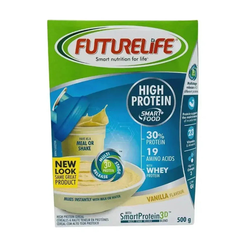 Futurelife High Protein Vanilla 500g front pack