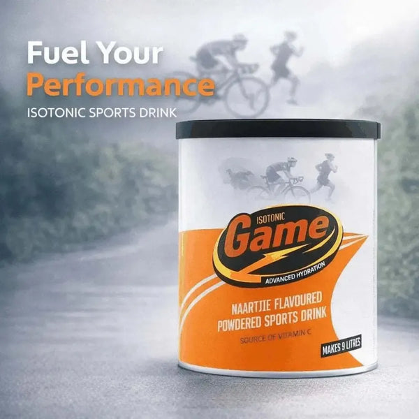 Game Isotonic Naartjie Flavoured Powdered Energy Drink 720g Facebook Ad