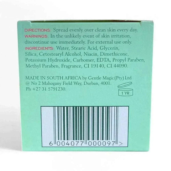 Gentle Magic Skincare Cream 50ml mattifying cream with Silica and Pro-Vitamin B3 for shine-free, healthy skin