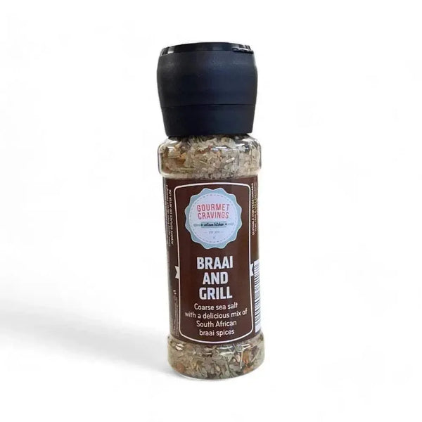 Gourmet Cravings Grinder - Braai & Grill - 200ml from South African Shop in New Zealand – Something From Home.